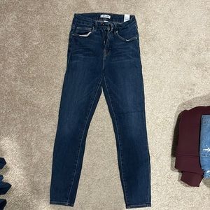 Good american good legs crop jeans